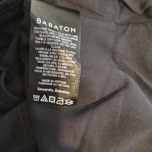 Babaton sculpt muscle tank black women's small - Picture 6 of 9